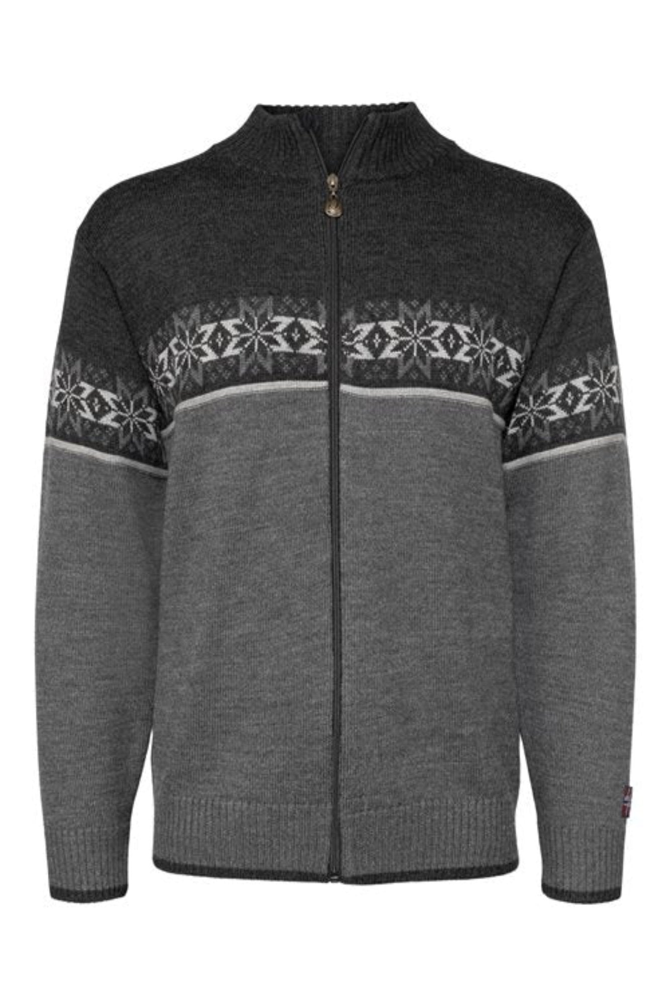 balder-cardigan-in-coal-with-a-classic-pattern