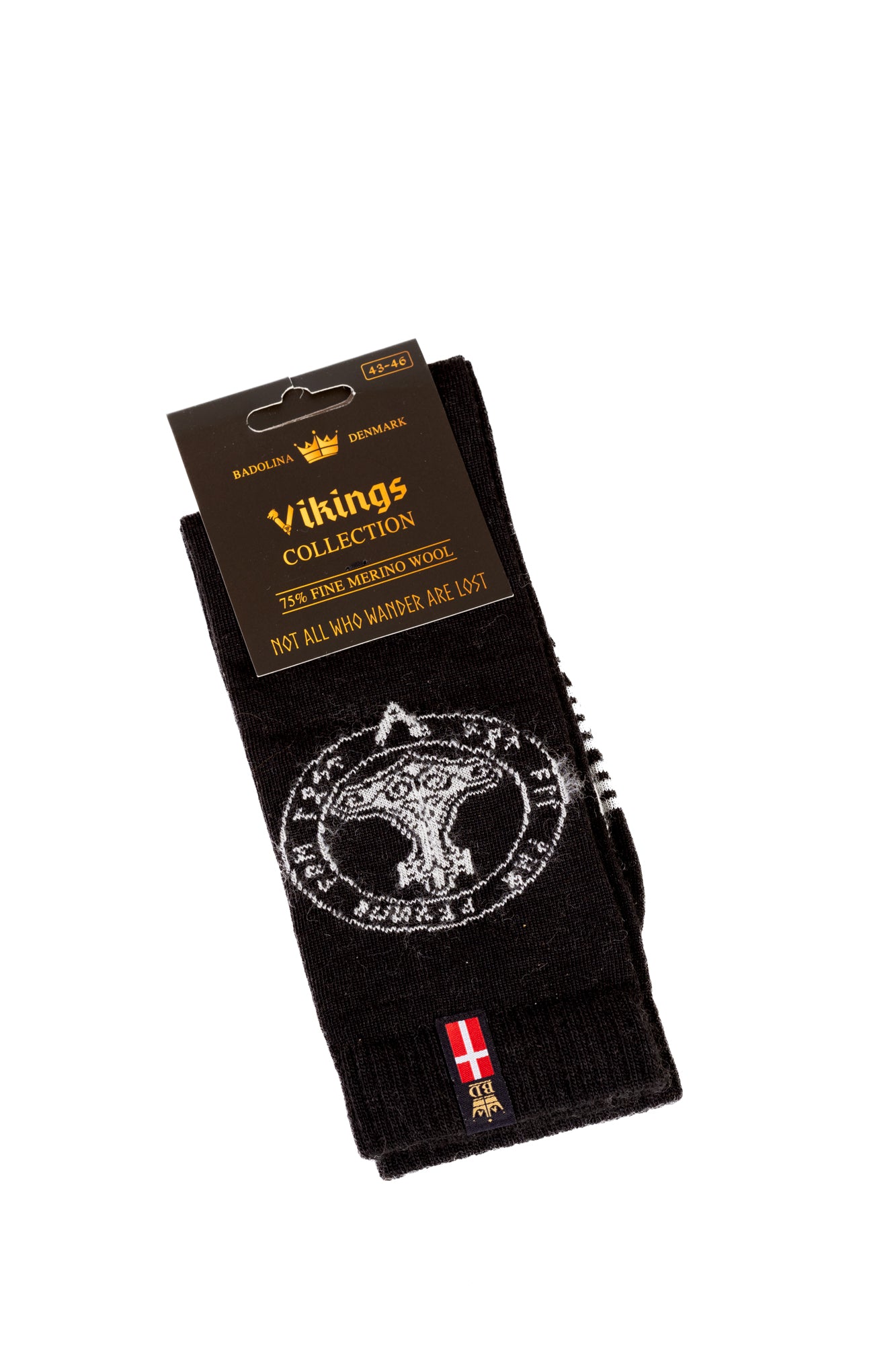 Mjolnir, 75% Thin Merino Wool Socks
