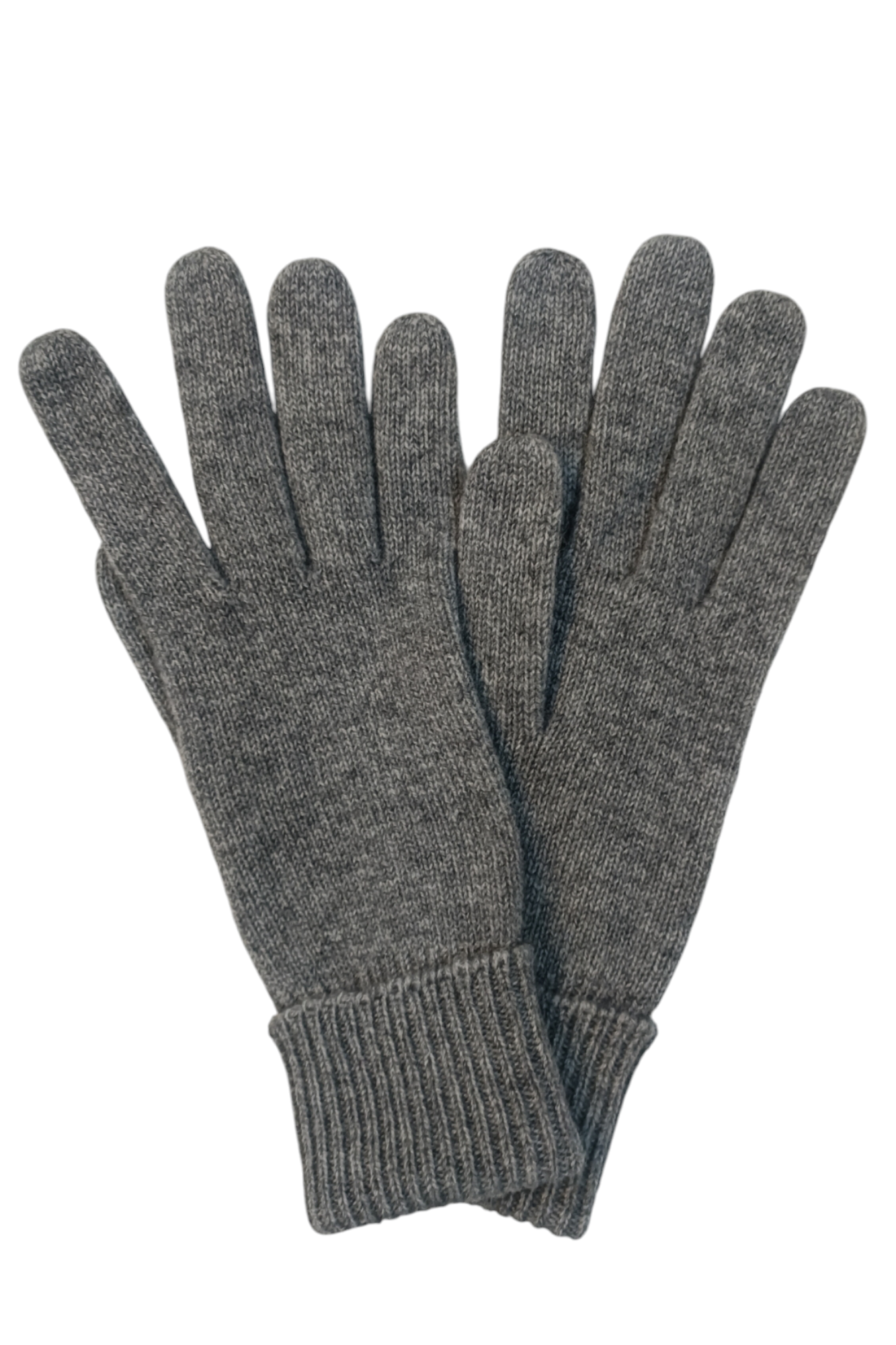 Knitted cashmere gloves