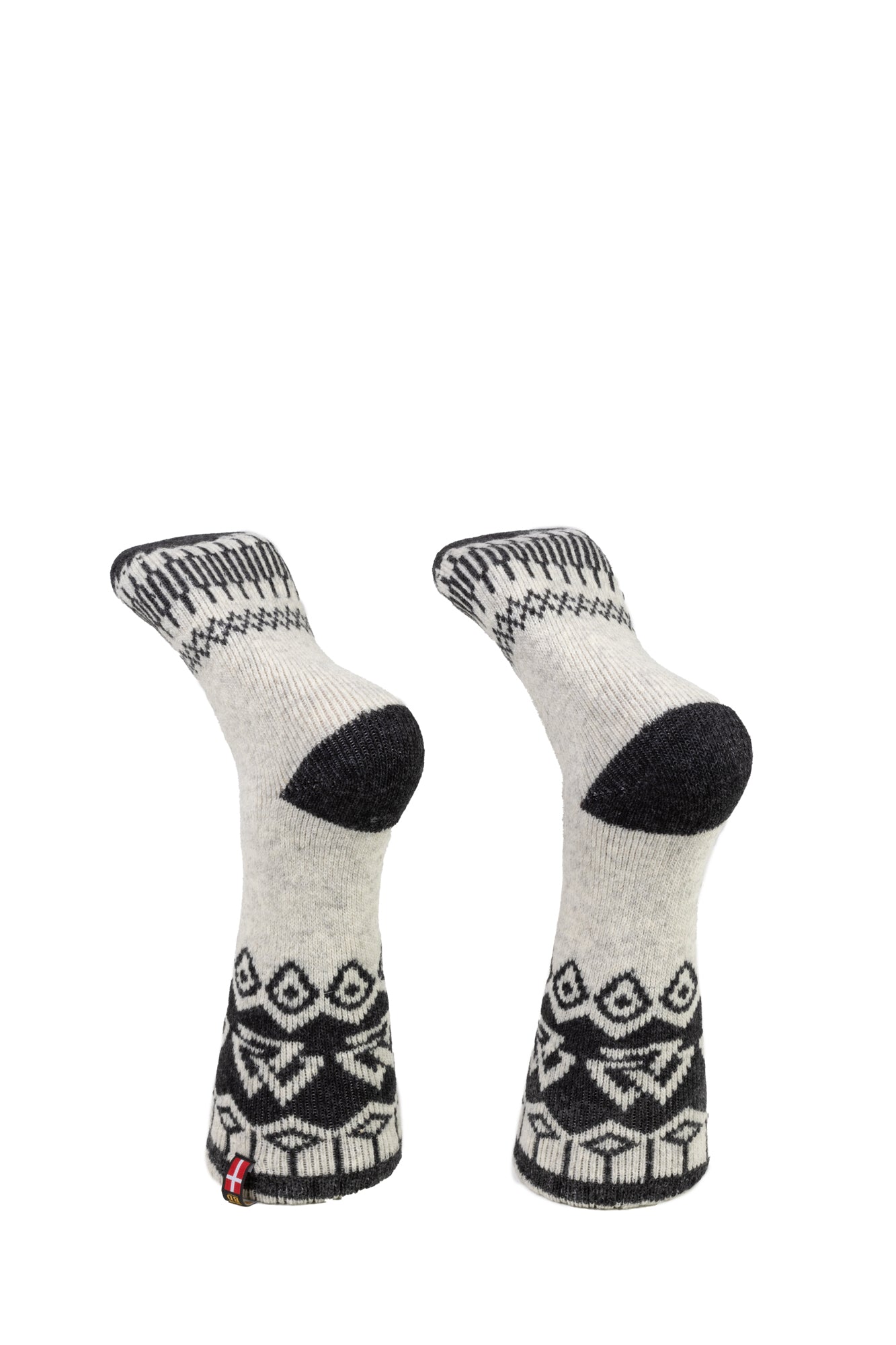 Valhalla with pattern, 80% Thick Wool Socks