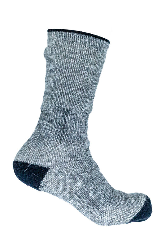 Thermo Socks Grey Black 2-1